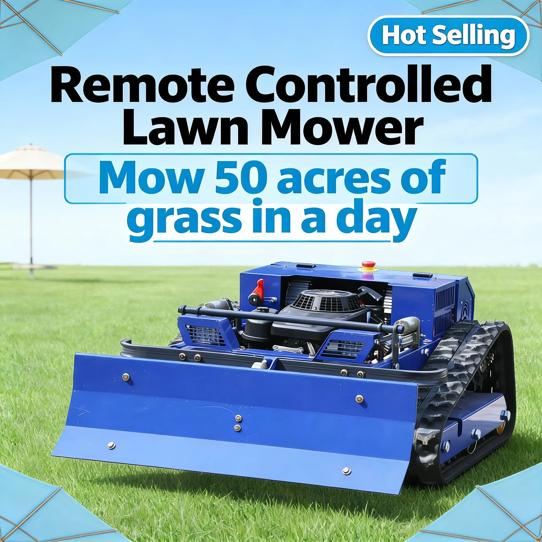 

Customized Brushless Motor Wireless Remote Lawn Mower Robot Free After-Sales Fast Delivery for Garden Outdoor