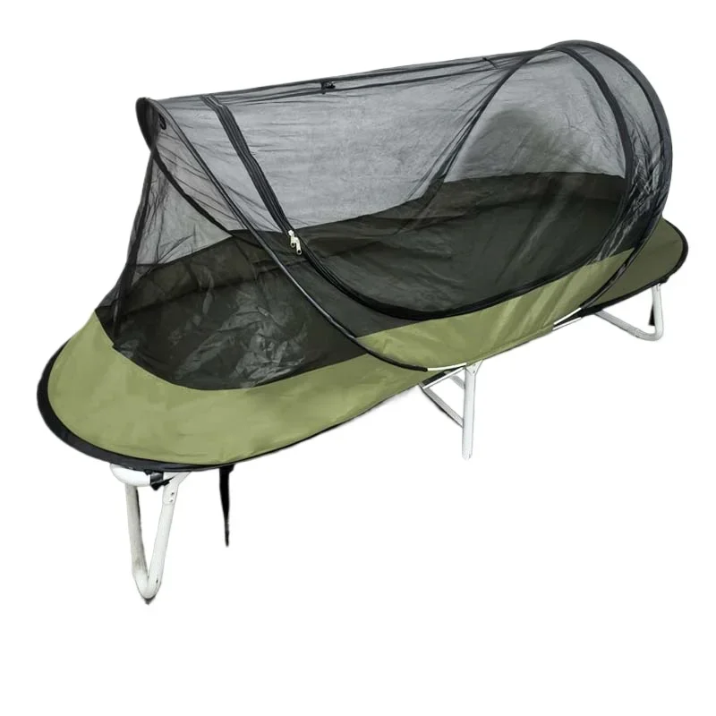 

Installation-free quick-opening tent single tent folding lunch break bed