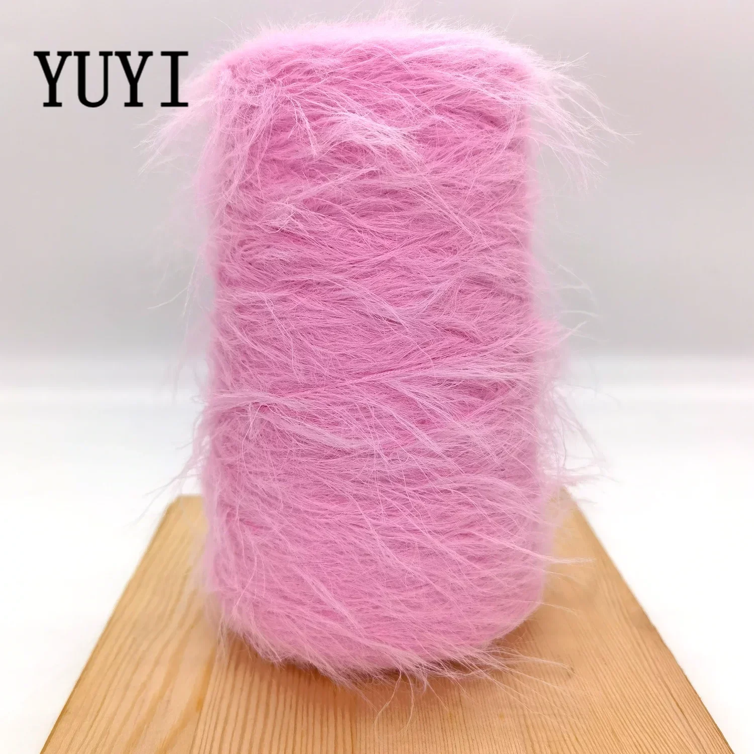 YUYI Long Plush Yarn Puffy Yarn Needlework Fancy Yarn Hand Knitting Bag sweater gloves hat scarf DIY Material Supplies 500g/pc