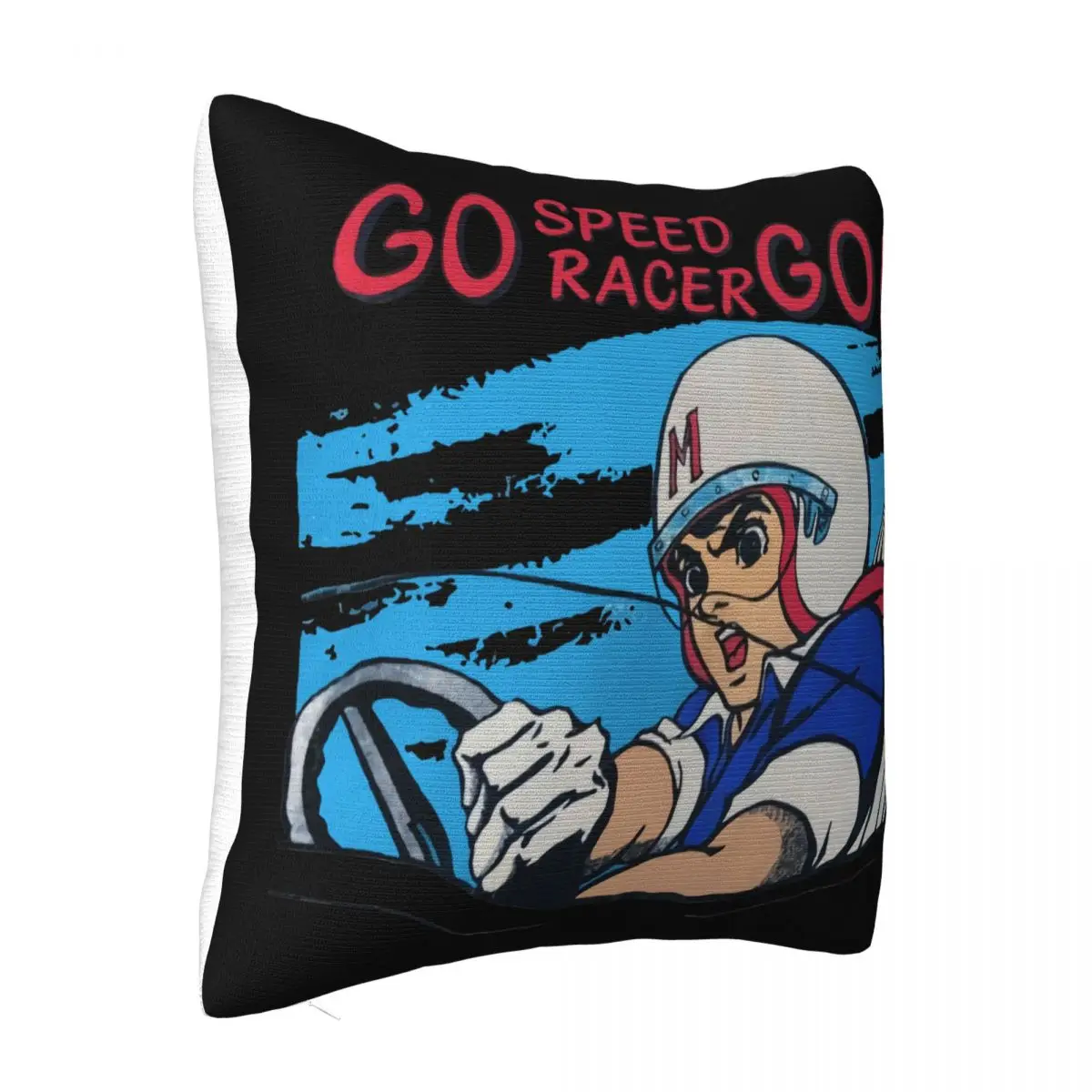 Super Rare 0608 Speed Racer Go Speed Racer Go Farmhouse Hip Hop Surprise Swag Dj Sale Youth Street Style Pillow Case