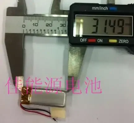 Nuevo 3.7V I 041230   120MAH MP3 Piscina de polímero de litio MP4 GPS Pequeño auricular estéreo Bluetooth Célula de iones de litio recargable Bueno A