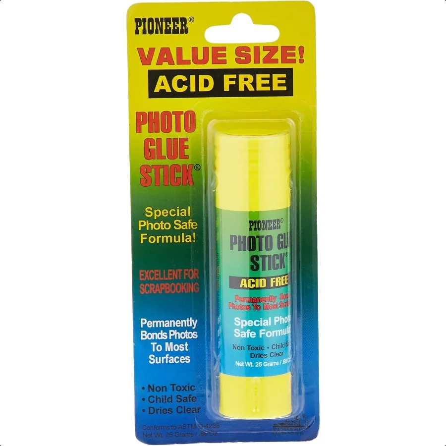 

Pioneer Value Sized Photo Glue Stick 25 grams.88oz