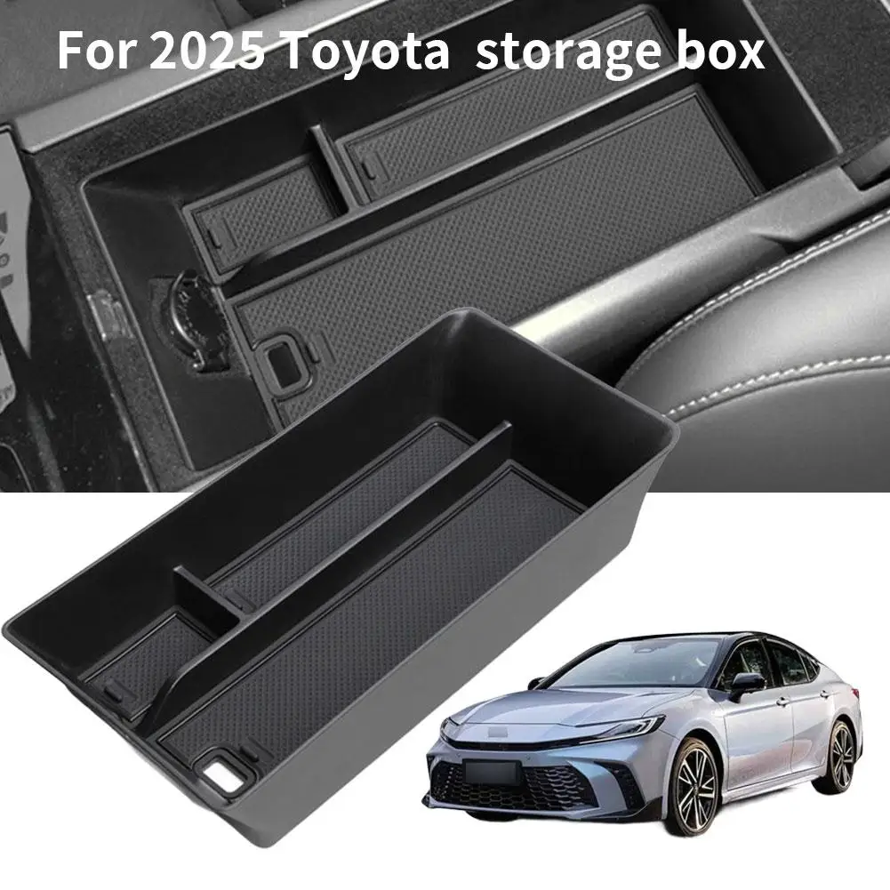 Caja de almacenamiento modificada para coche, reposabrazos Camry de 9a generación, caja de almacenamiento, bandeja de almacenamiento de Control Central automático, 24 Toyota