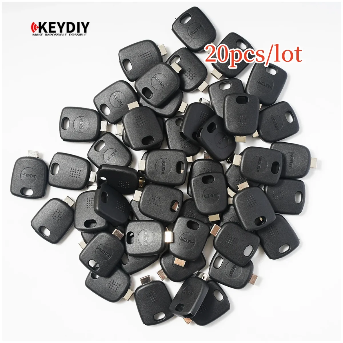 

20PCS KEYDIY Universal Car Key Fob Shell Transponder Chip Case For KEYDIY For KD Key Blade Modified Multi-function Key Handle