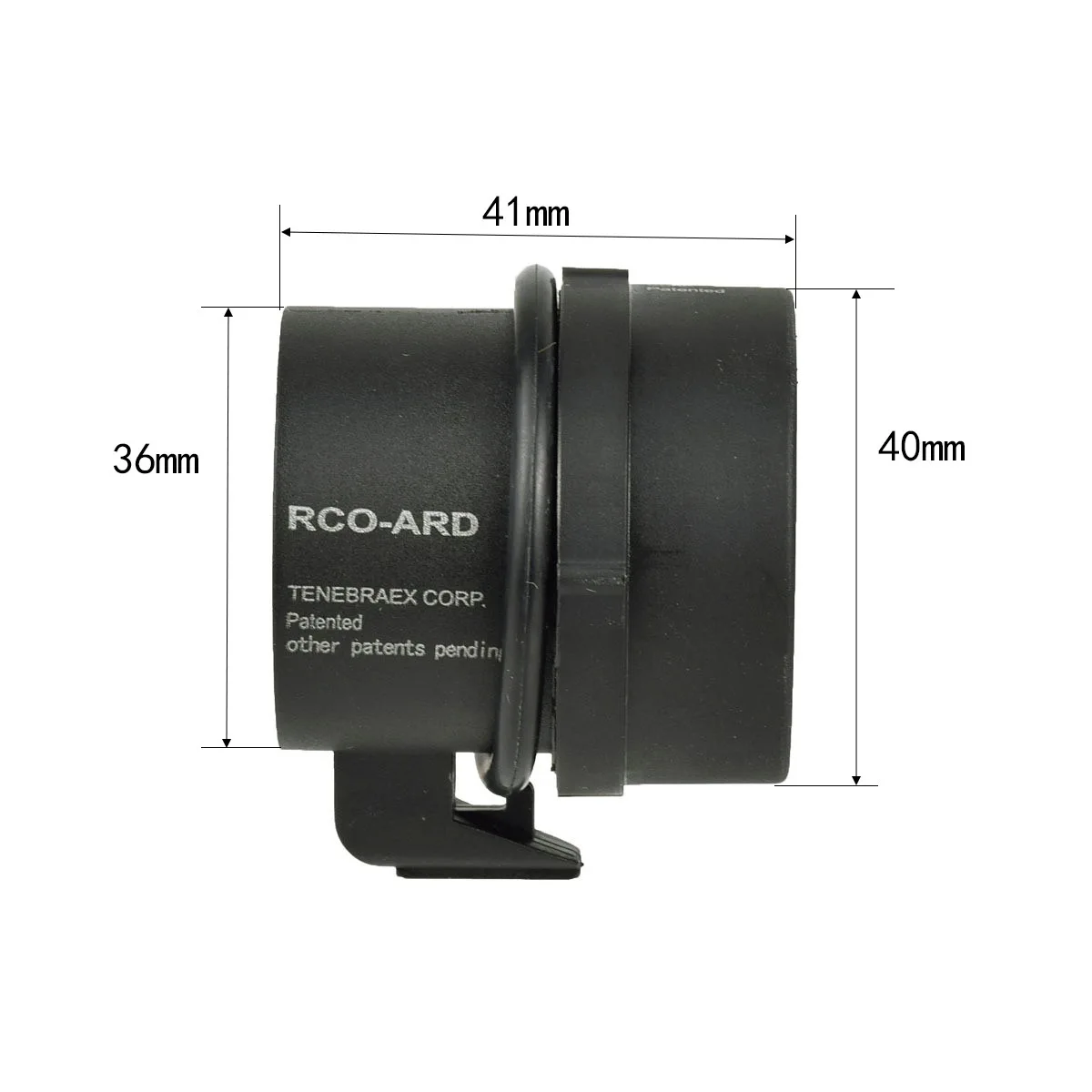 Killflash Anti-Reflection Device and Flip Up Quick Spring Cap for TA31 4x32 Scopes