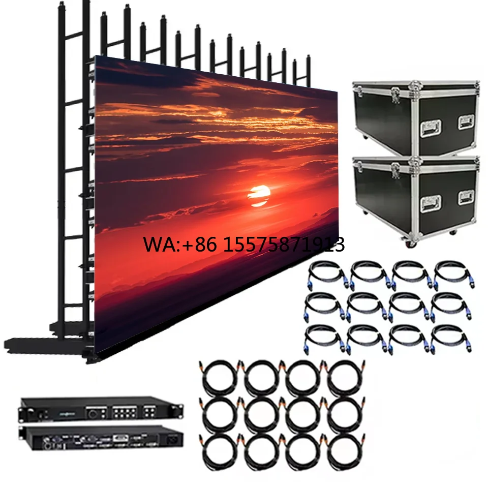 Hd Full Color P3.9 Outdoor Rental Led Display Manufacturer Direct Sale Rental Stadium Led Screen