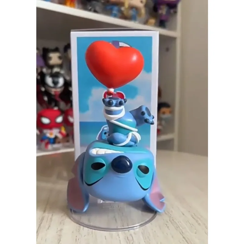 Funko POP Disney Lilo & Stitch Stitch with Heart Balloons Vinyl Figure Collectible Model Toy Cartoon Character Collection Gift - view 3