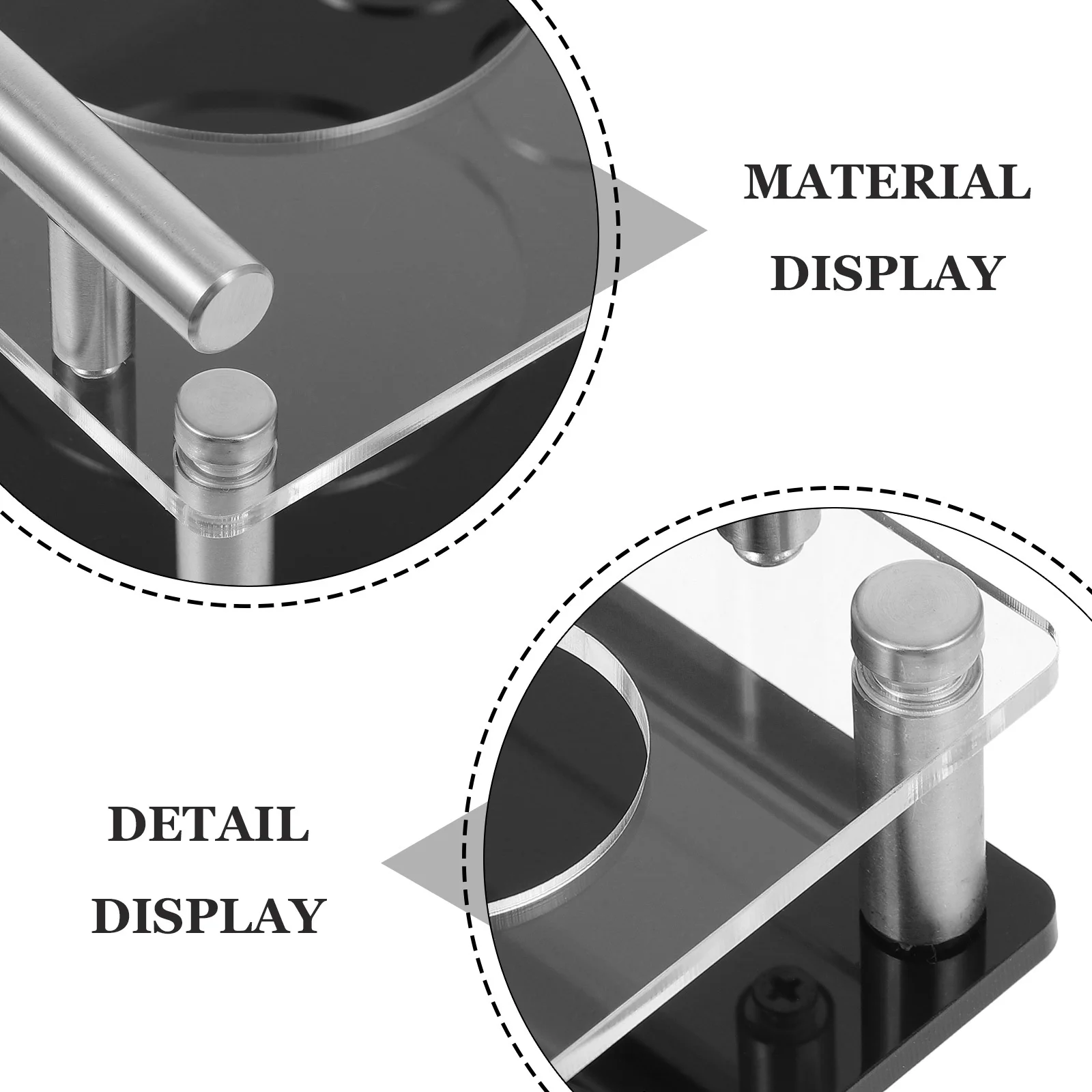 Bandeja de soporte para vasos de chupito, acrílico, diseño minimalista moderno para Control preciso de porciones, estante de almacenamiento estable, barra para el hogar