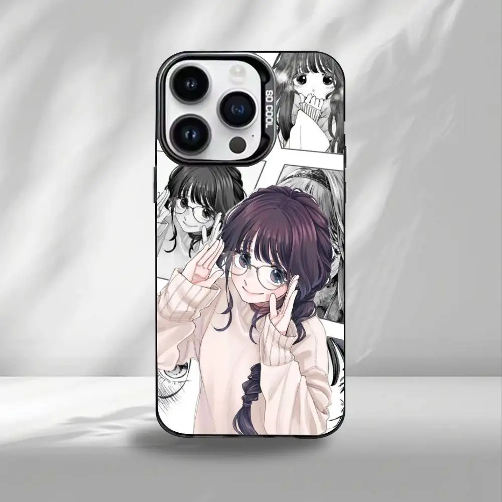 เคสโทรศัพท์ The F-Fragrant Flower Blooms with Dignity สำหรับ iPhone17,16,15,14,13,12  ฝาหลังเคลือบสีเงิน