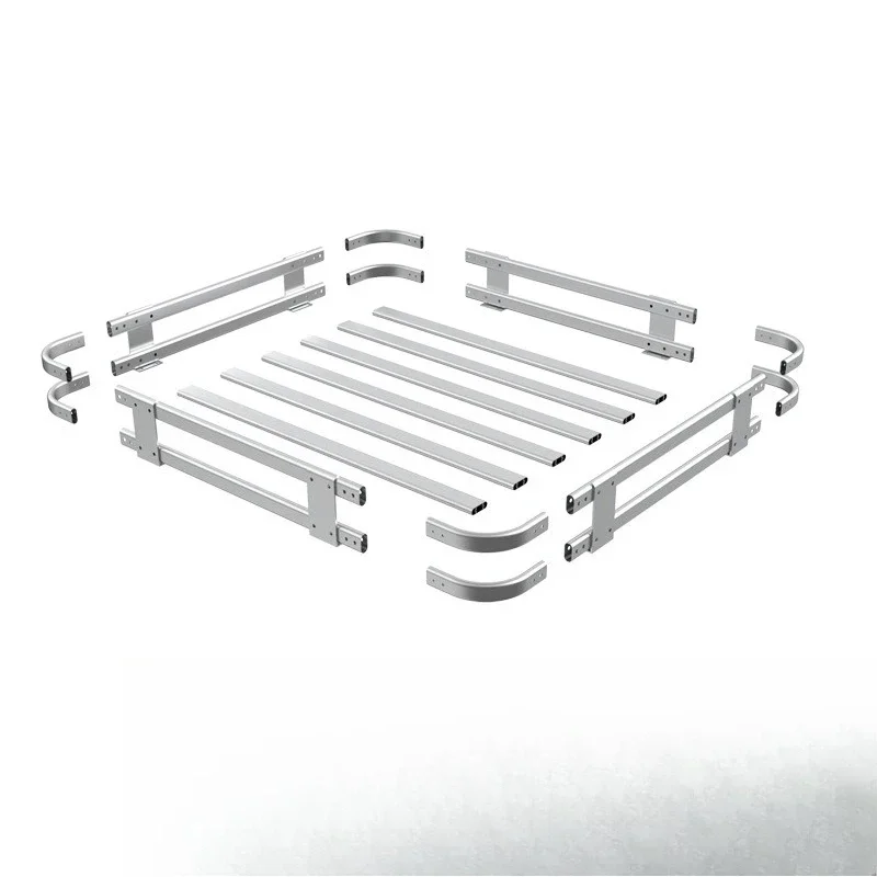 RV modified roof rack, off-road vehicle roof general aluminum alloy shelf frame