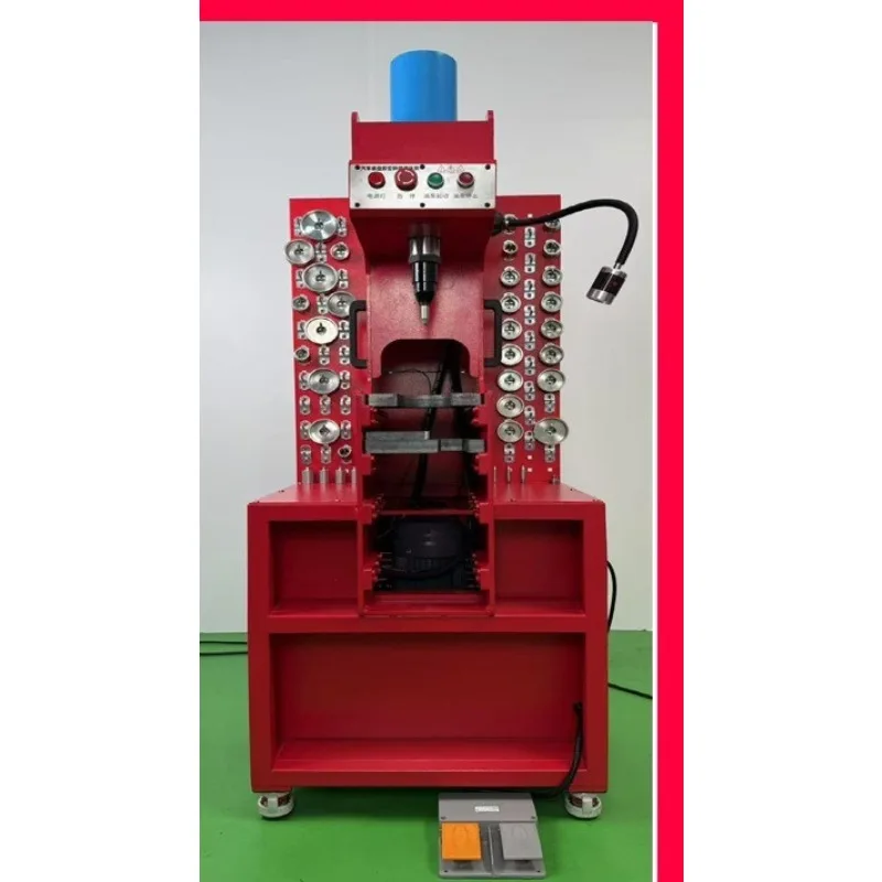 Disassembly and assembly hydraulic machine swing arm rubber s