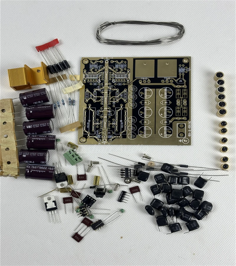 A23 مضخم هاي فاي قابل للتعديل كسب متعدد قبل أمبير PCB / مجموعة DIY / اللوحة النهائية (OPA2277)