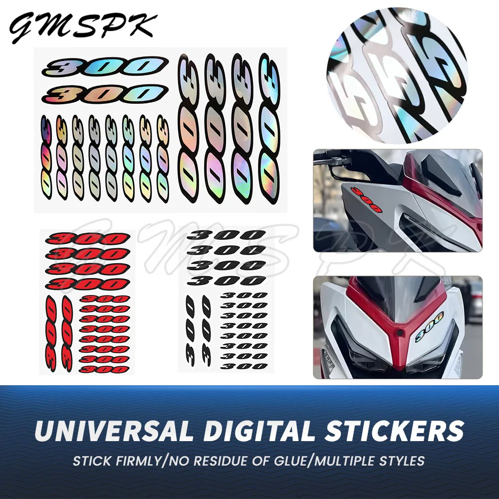 

Motorcycle Fairing Helmet Tail Side Sticker Decals Fit for Honda Kawasaki KTM Husqvarna GasGas TE EX MC EXC XCW XADV NSS CMX 300