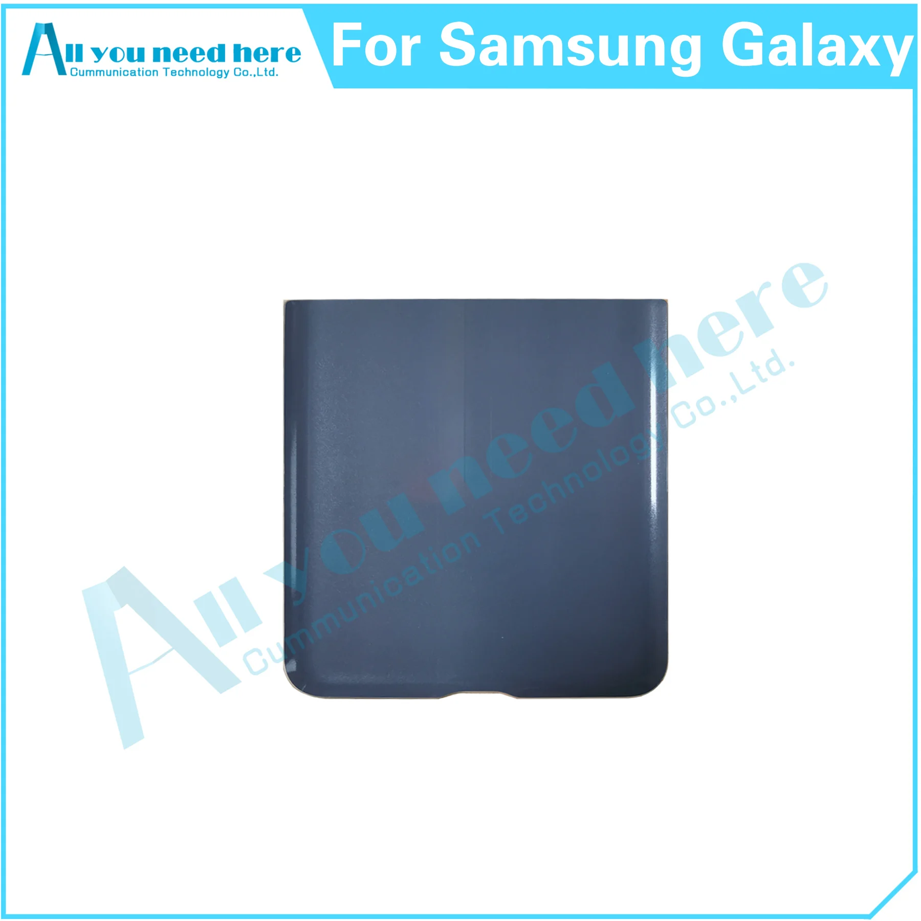 Battery Back Case Cover Rear Lid Housing Door For Samsung Galaxy Z Flip SM-F700 F7000 Repair Parts Replacement