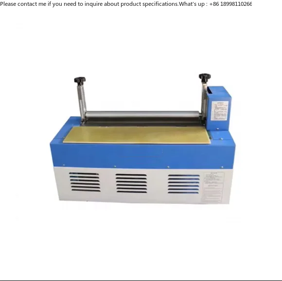 

New Desktop Mini Paper Pasting Gluing Machine Hot Melt Wheel Glue Machine