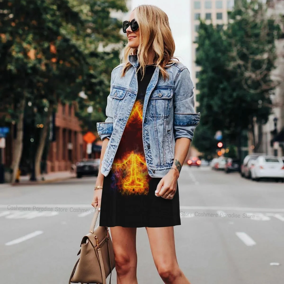 Robes d'été pour femmes, t-shirt de plage, sans manches, carte de feu, Poker, décontracté, ample, débardeur, 2025