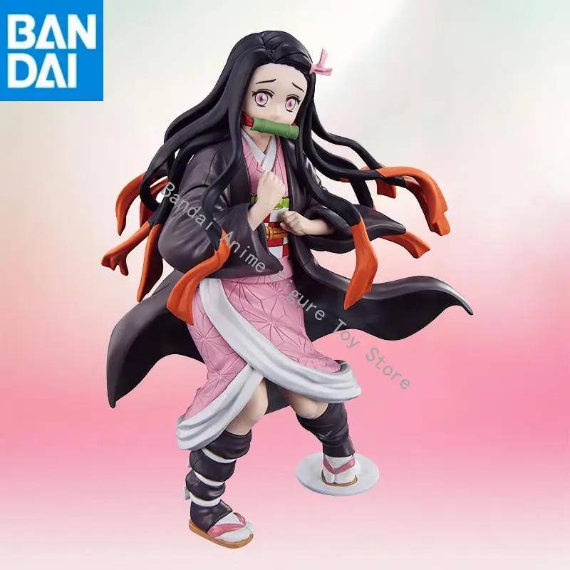 متوفر في المخزون الأصلي الأصلي بانداي نامكو S.H.Figuarts شيطان القاتل نموذج كامادو Nezuko الجمعية عمل الشكل سطح المكتب زخرفة لعبة #1