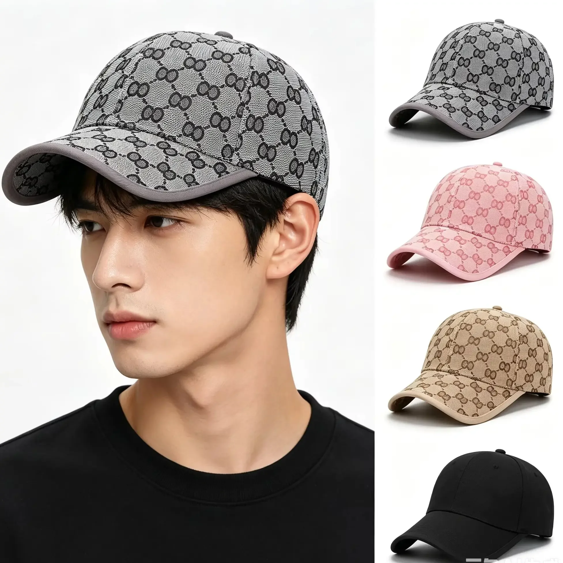 Unisex Adjustable Snapback Baseball Cap Four Seasons Sun Hat for Men And Women Outdoor Sport Running Shopping Hip Hop Casual Adu