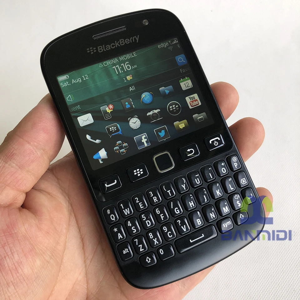 Blackberry 9720 サモアオリジナル 3G 携帯電話ロック解除 2.8 