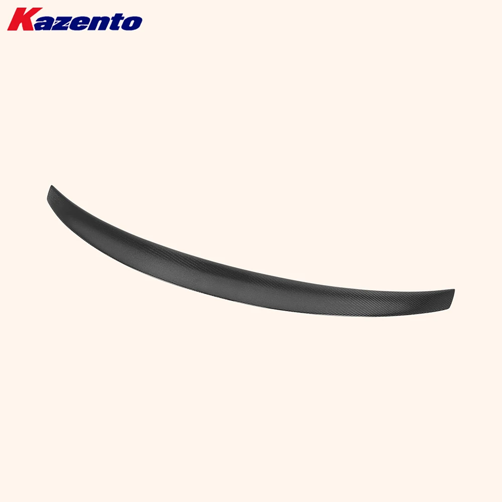 For Audi A4 B8 Type 8K 09-16 Sedan Carbon H Style Rear Trunk Ductail Spoiler Lip - view 5