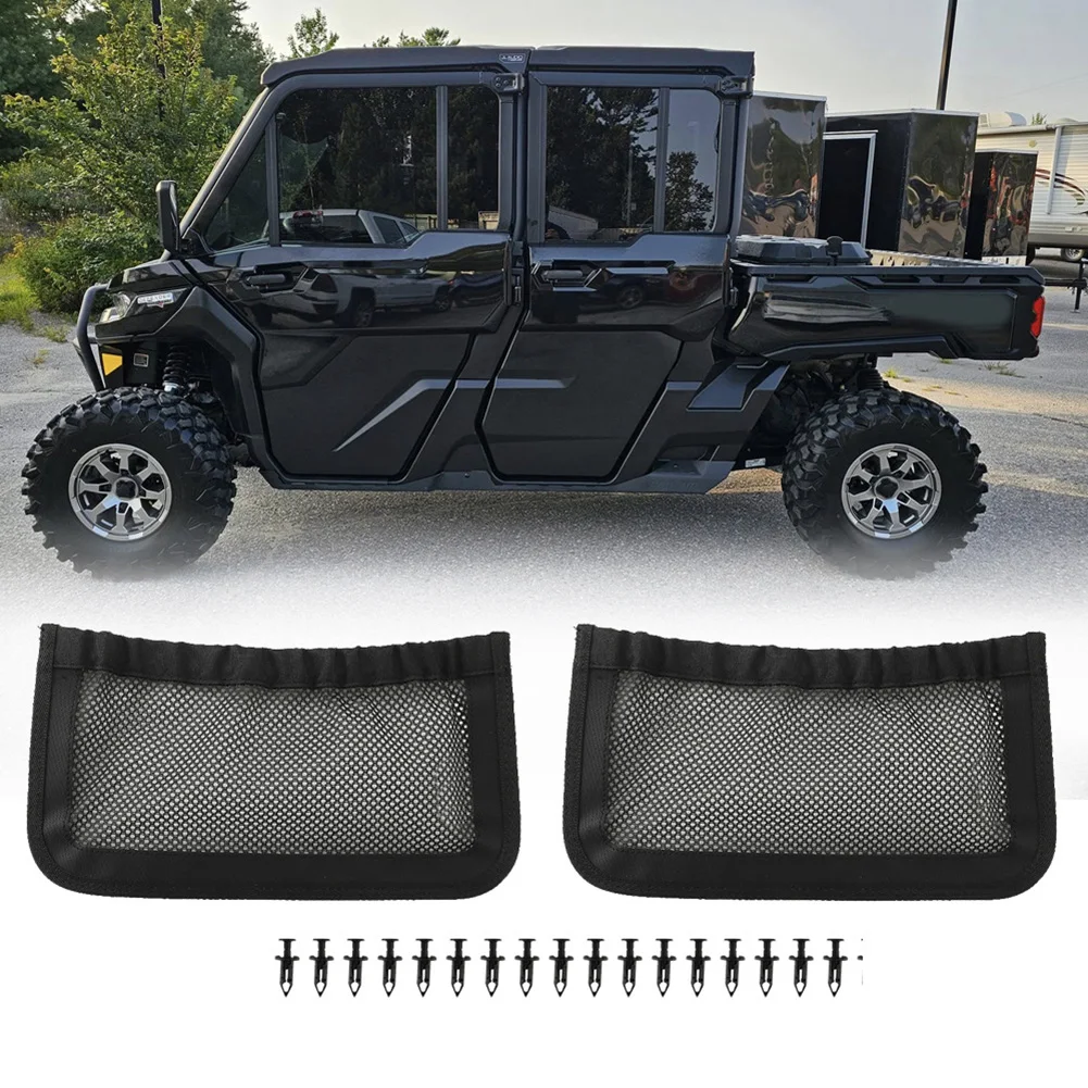 Functional UTV Accessory Pack with Rear Backrest and For Dash Storage for Can-Am For Defender Direct Install Use