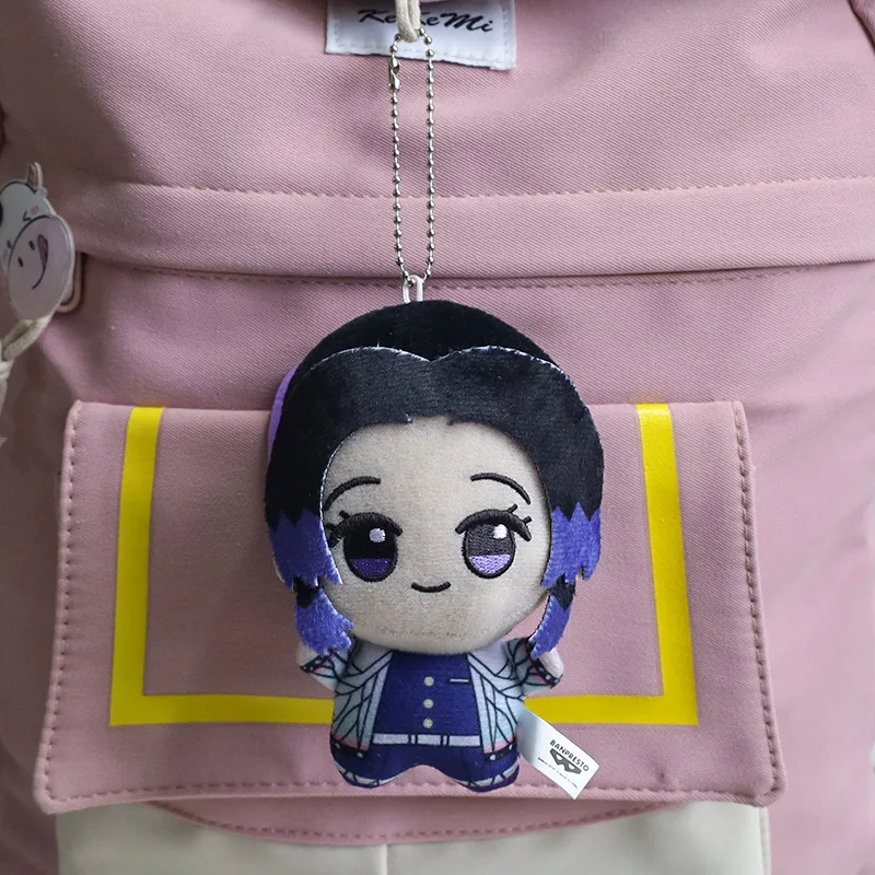 12cm Niedliche Anime Demon Slayer Tomioka Giyu Kamado Tanjirou Kamado Nezuko Agatsuma Zenitsu Shinazugawa Genya Plüschtier Puppe Geschenk – Detail 14