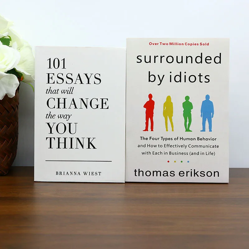 

《101 Essays That Will Change the Way You Think》+《Surrounded by Idiots》Mindset Transformation and Behavioral Insight Book Bundle
