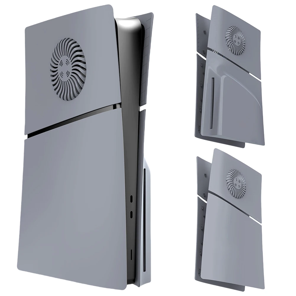 

Жесткий чехол из АБС-пластика, сменная лицевая панель с охлаждающим вентиляционным отверстием, боковая пластина, твердый корпус для консоли PS5 Slim Disc/Digital Edition