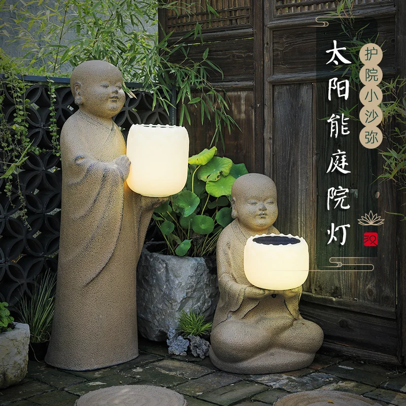 

Hanyuntang Chinese solar garden outdoor light lawn decorative landscape sensor light garden ornament