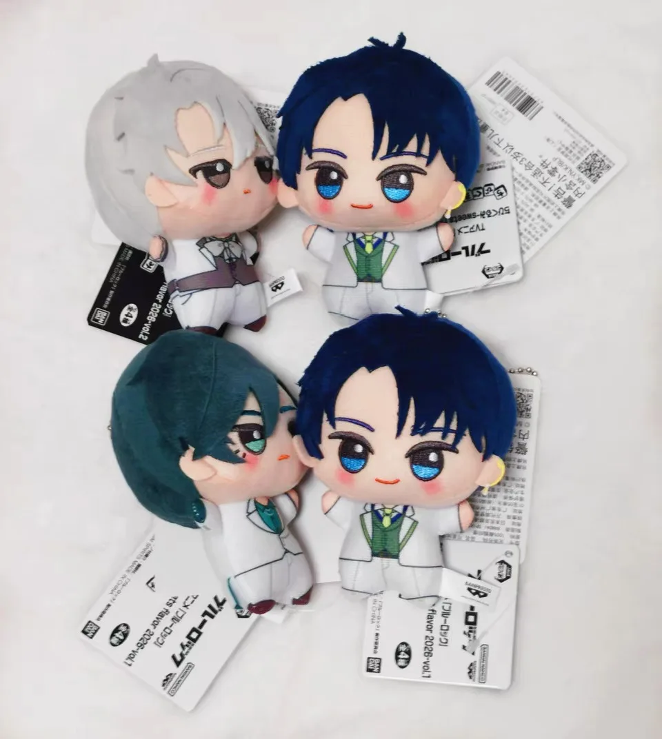 Bandai 2026.1 In Stock Genuine Blue Lock Sweets Flavor Plush Dolls Birthday Gifts Rin Itoshi Isagi Shidou Ryusei Nagi Bachira