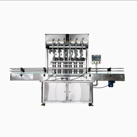 FOODLINE Compact Desktop Liquid Filling Machine Small Floor Space Movable Casters Honey Shop Startup Packing Gear