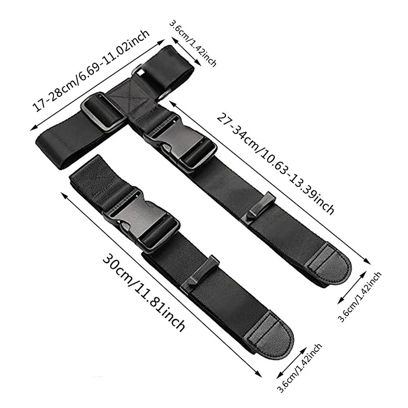 Travel Luggage Strap Suitcase Belts Elastic Telescopic Travel Bag Belt for Suitcase Fixed Belt Travel Buckle Strap Baggage Belts