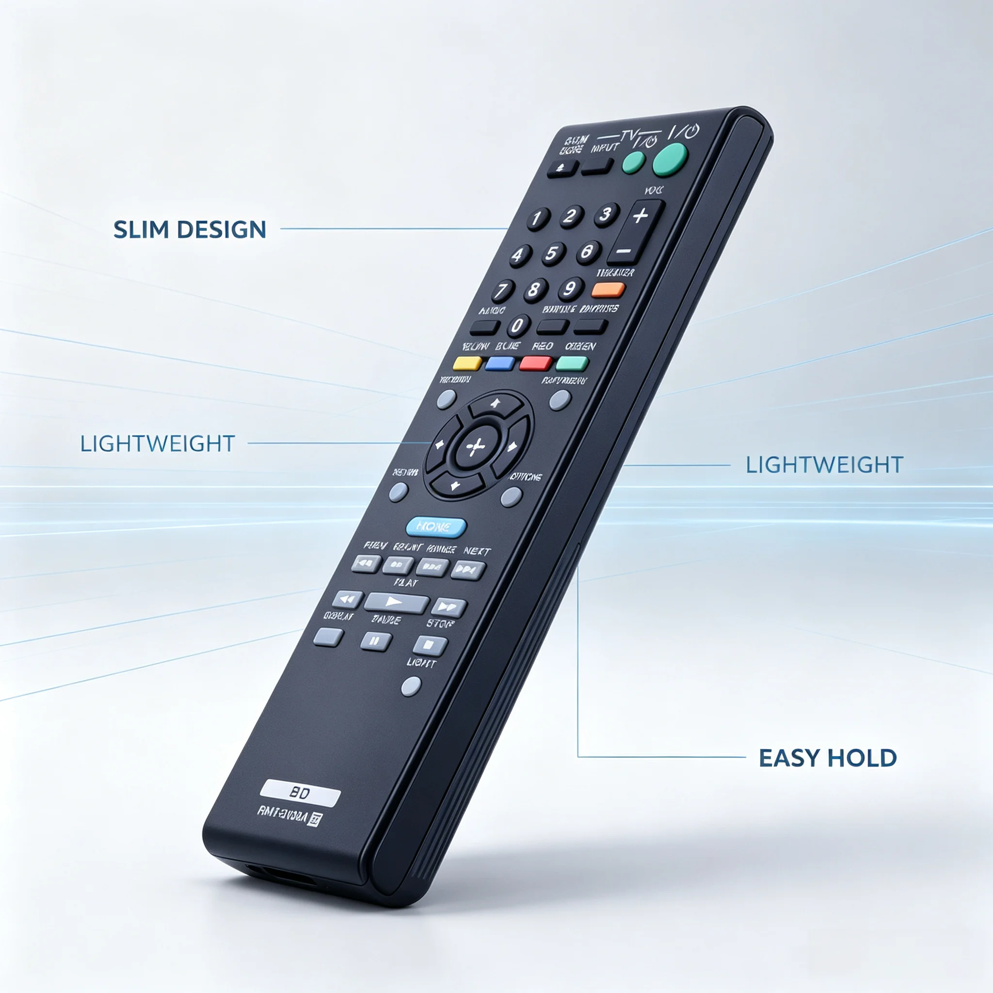RMT-D197A Replacement Remote Control for Sony DVD Player DVP-SR210 DVP-SR210P DVP-SR510H, No Programming Required