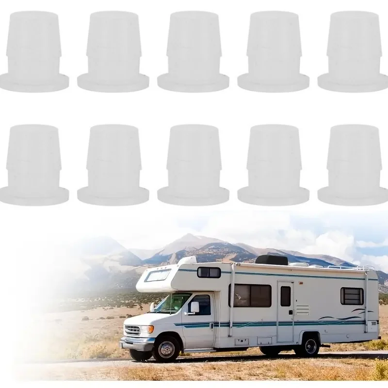 10PC Window Ventilation Bung Plug Seal Caravan Motorhome Rubber Polyplastic Improved Design RV Ventilation Rubber Sealing Plug