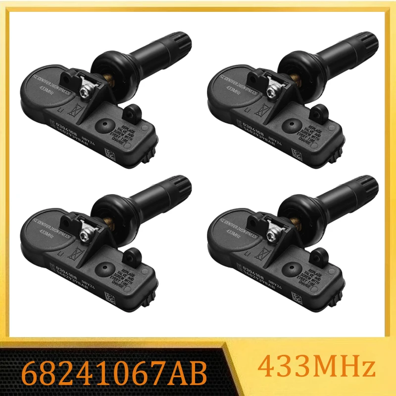 

Датчик давления в шинах 68241067AB 68241067AA для Chrysler 300, Ram 1500, 2500, Dodge Charger, Challenger, Journey, Durango, 433 МГц TPMS