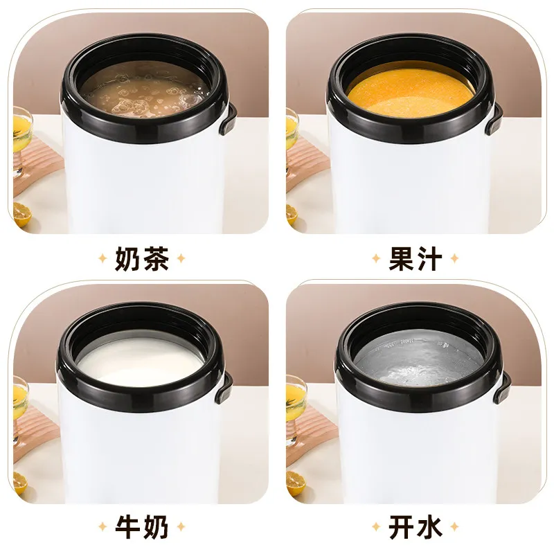 304 stainless steel thermal insulation bucket milk tea bucket soy