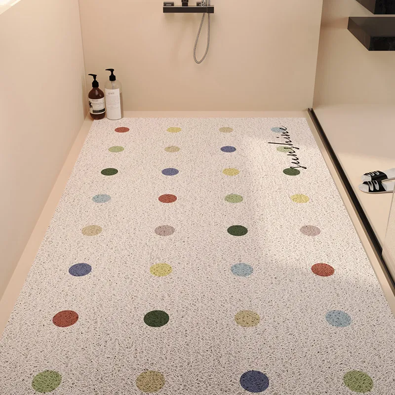 

Shower room, bathroom floor mat, bathing special toilet, bathing anti-slip hollow wire ring, foot pad