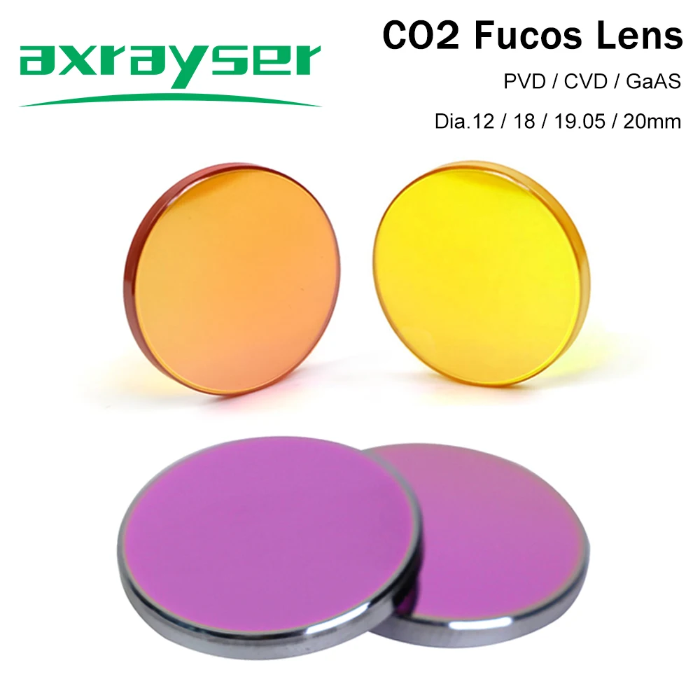 

CO2 Focus Lens CVD/PVD Pro for Laser Engraving Cutting Machine