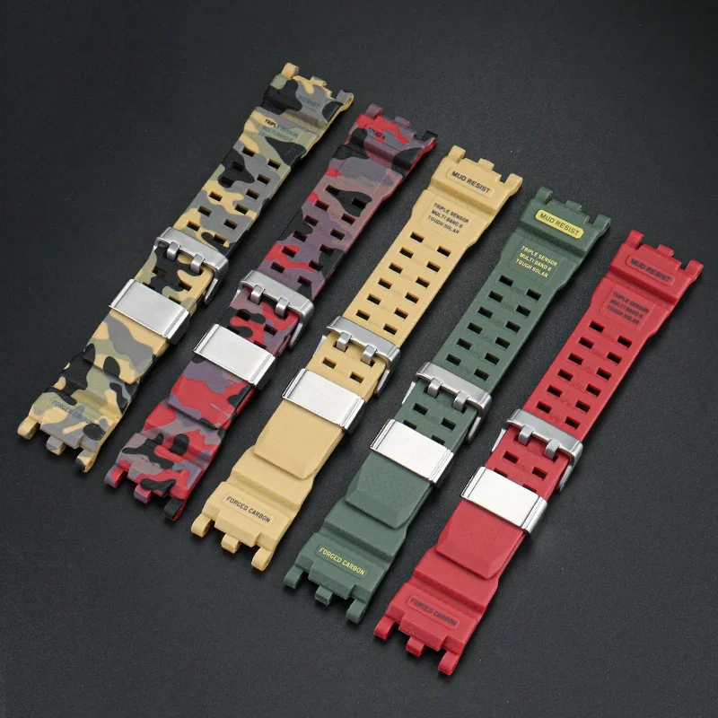 For G-SHOCK Casio Watch Band for Men's Second Generation Big Mud King Modified GWG2000 GWG-2000 GWG-2040 Resin Rubber Strap - view 3