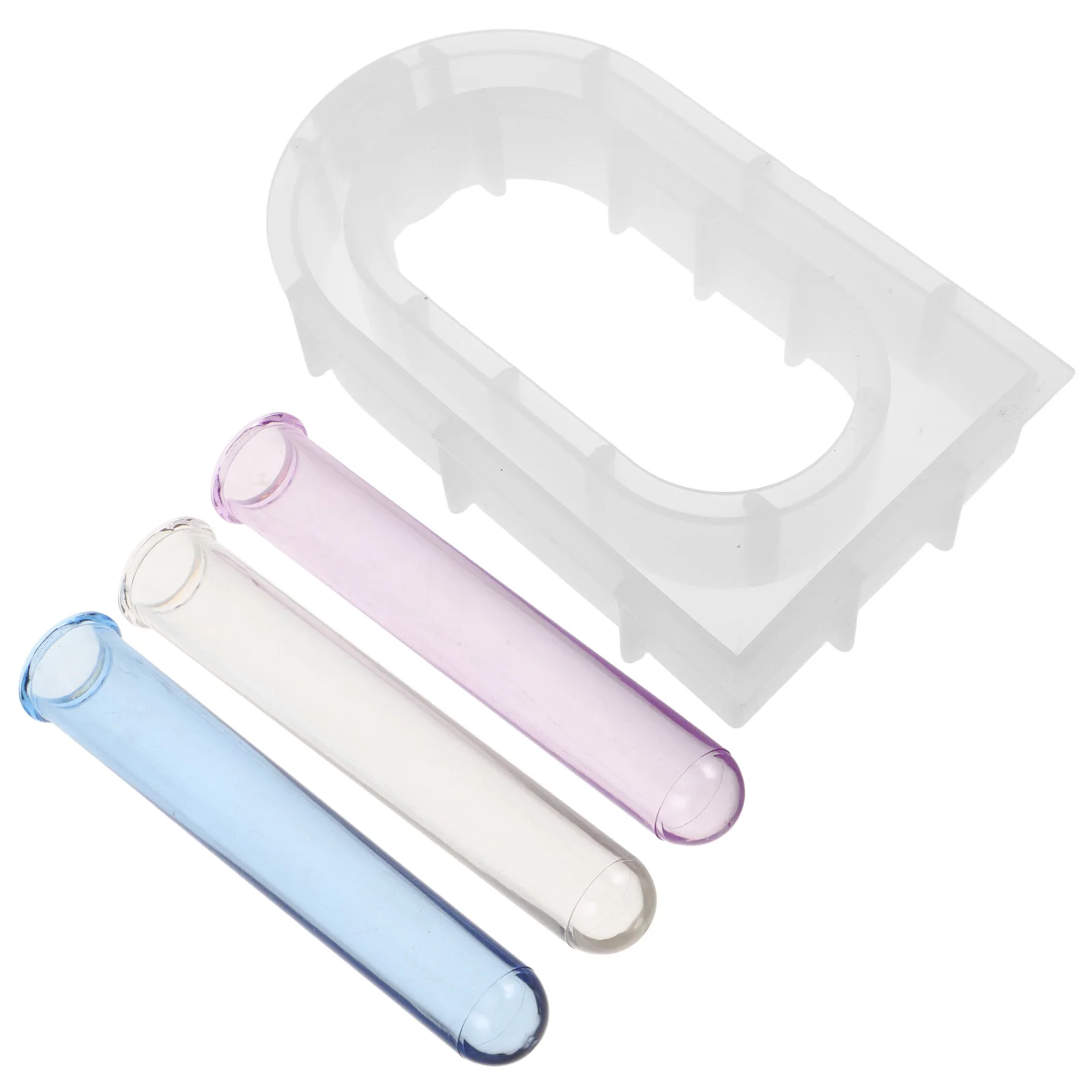 

Creative Hydroponic Vase Mold Resin Mould Silicone Baking Cake Epoxy Casting Flexible Demolding Test Tube Compatible Diy Plant