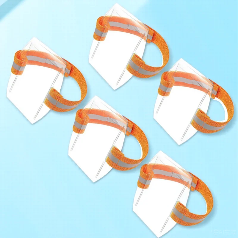 

5Pcs Adjustable Arm Badge Holders Bright Armband Workers Id Badge Holder Clear Plastic Card Sleeve Workers Cards Holder