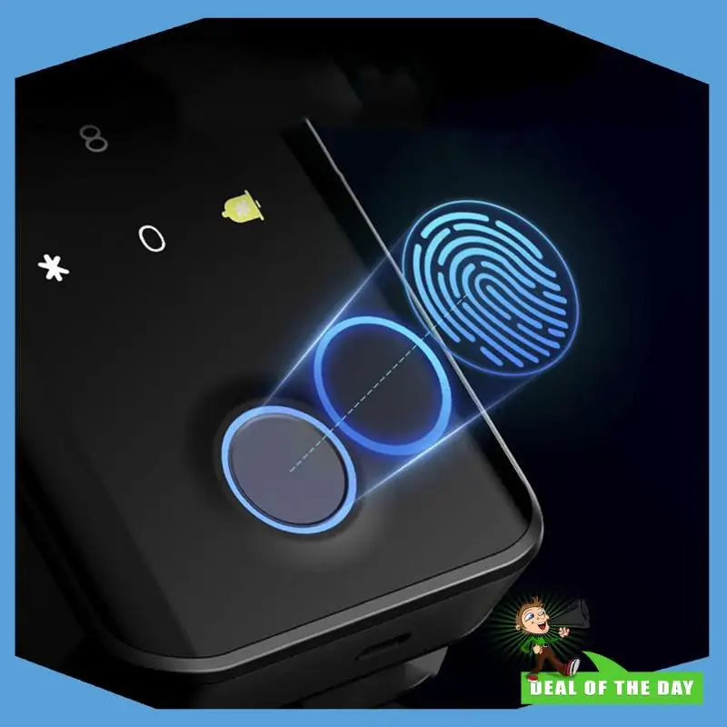 

24-Hour Delivery Tuya Smart Lock 3D For Glass Door With WIFI Camera–Fingerprint Face Recognize Card Password Biometric Key App U