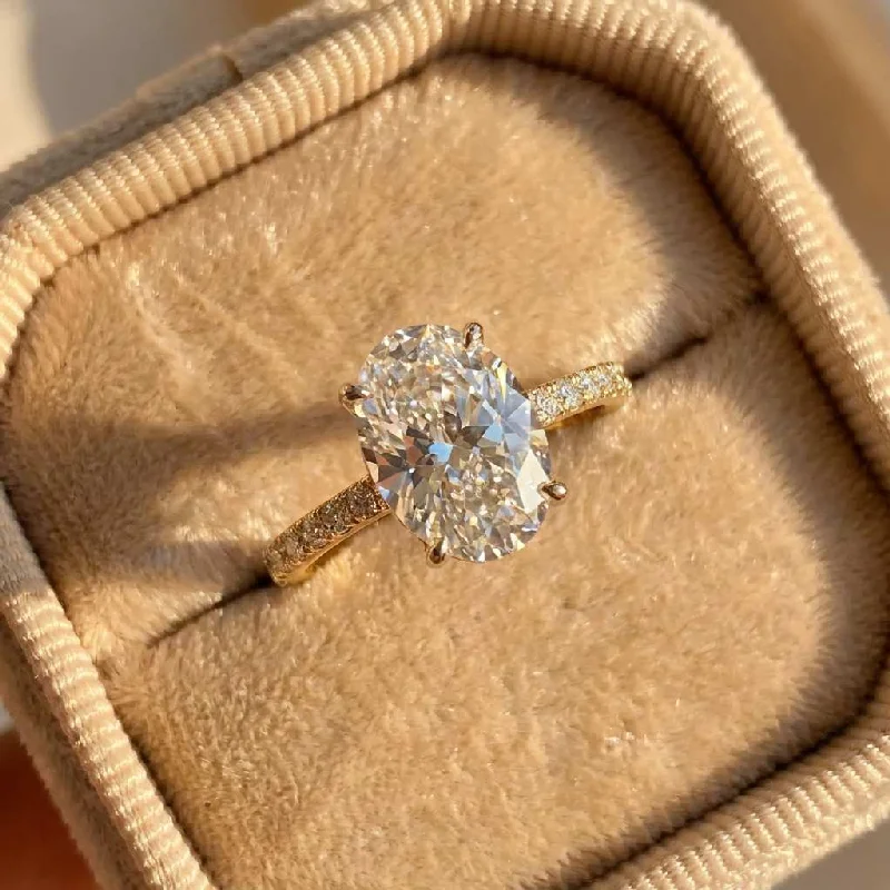 

Кольца из стерлингового серебра 925 пробы с цирконием, великолепные блестящие кольца с овальными камнями для женщин, подарок на помолвку, свадьбу, роскошные ювелирные изделия высокого качества