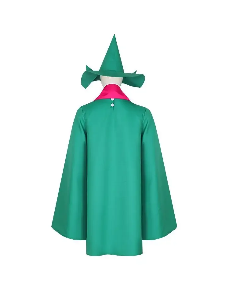 Undertale Ralsei Cosplay capa a capuche haut Deltarune Cosplay capa tenue con chapeau écharpe disfraz de halloween