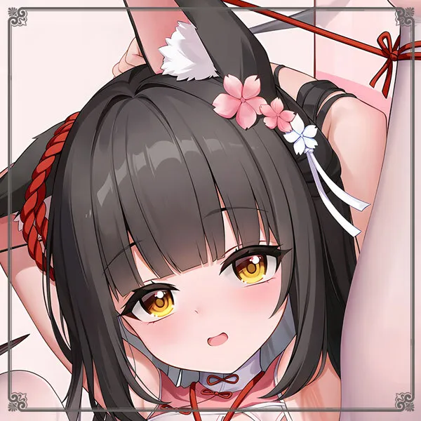 

Azur Lane Nagato Anime Game Dakimakura Hing Body PillowCase Cushion Otaku Bed Linings Xmas