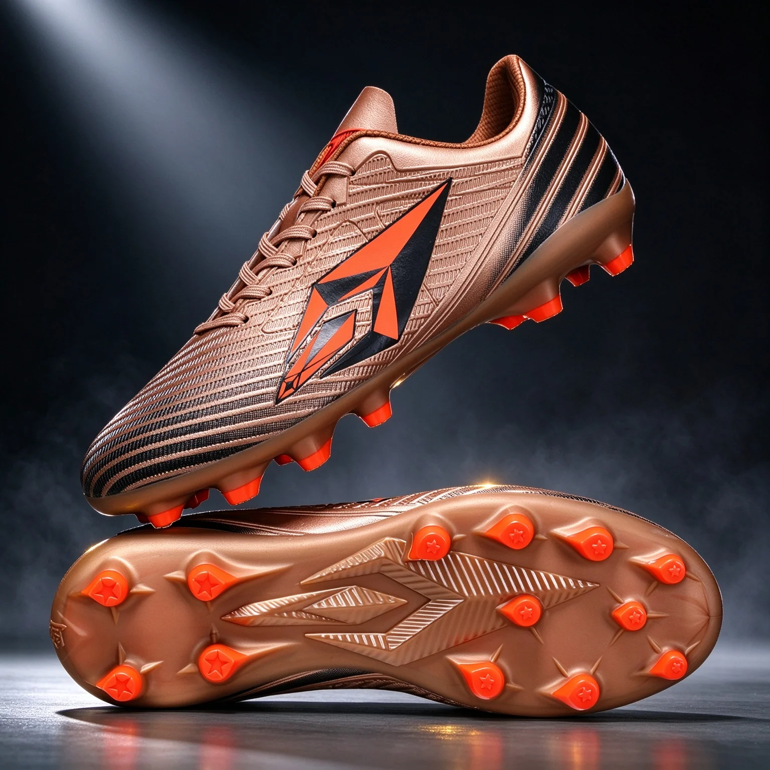New model men's football boots, football cleats, AG anti-slip training shoes, football shoes, long spikes, for competitions, ult
