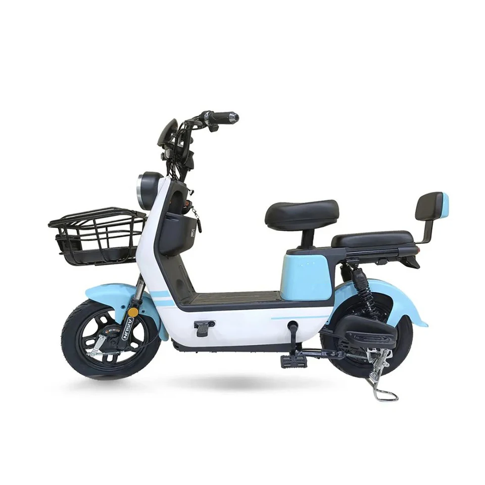 2024 Hot Sale Electric Bike Scooter 2 Wheel Ebike 400W 48V Electric Cycle Electric City Bicycle for Adults image 6