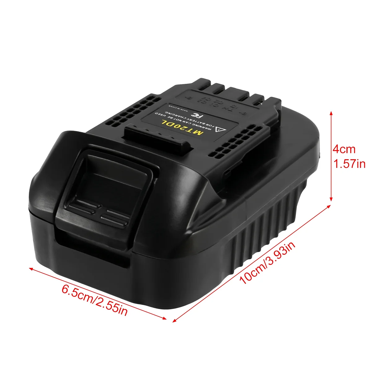 MT20Dl Battery Adapter for Makita 18V Bl1860 Bl1830 Bl1815 Li-Ion Battery for Dewalt 18V 20V Dcb200 Li-Ion Battery