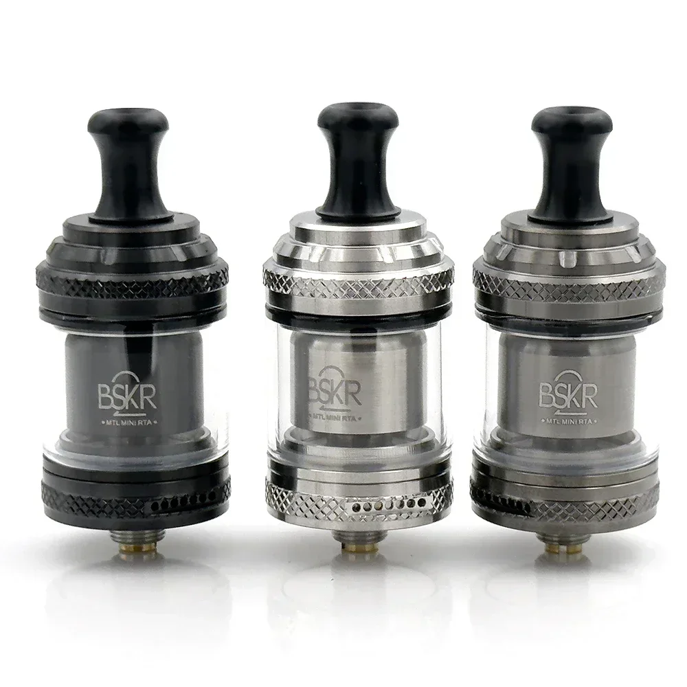 

Single BSKR Berserker MTL Mini V2 RTA 22mm Tank 316SS Single Coil 2ml/2.5ml Rebuildable Atomizer