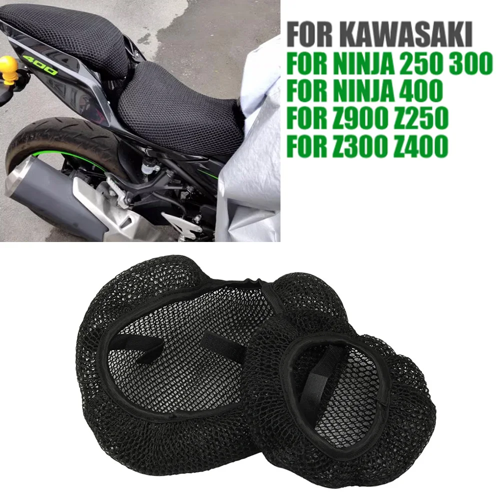 

For Kawasaki Z900 Z250 Z400 Z Ninja 400 300 250 Motorcycle Accessories Seat Cushion Cover Protection Guard Insulation Case Pad